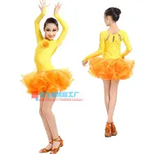 Взрослый Детский костюм для латино-американских танцев костюмы с длинным рукавом эластичный, Латиноамериканский Танцы платье, способный преодолевать Броды для взрослых детей конкурс латиноамериканских танцев платья S-4XL