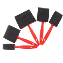 5 шт./компл. Краски щетка Пластик ручка Краски набор кистей Дети Губка Краски кисти для обучения нанесению акрила Краски ing DIY граффити чертежные принадлежности