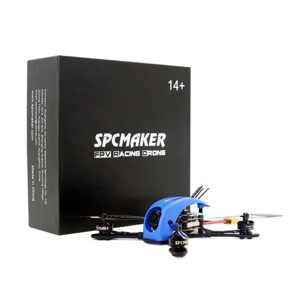 SPC Maker KillerWhale 115 мм F4 Whoop FPV гоночный Дрон PNP BNF w/1103 8500KV Runcam Nano 2 камера