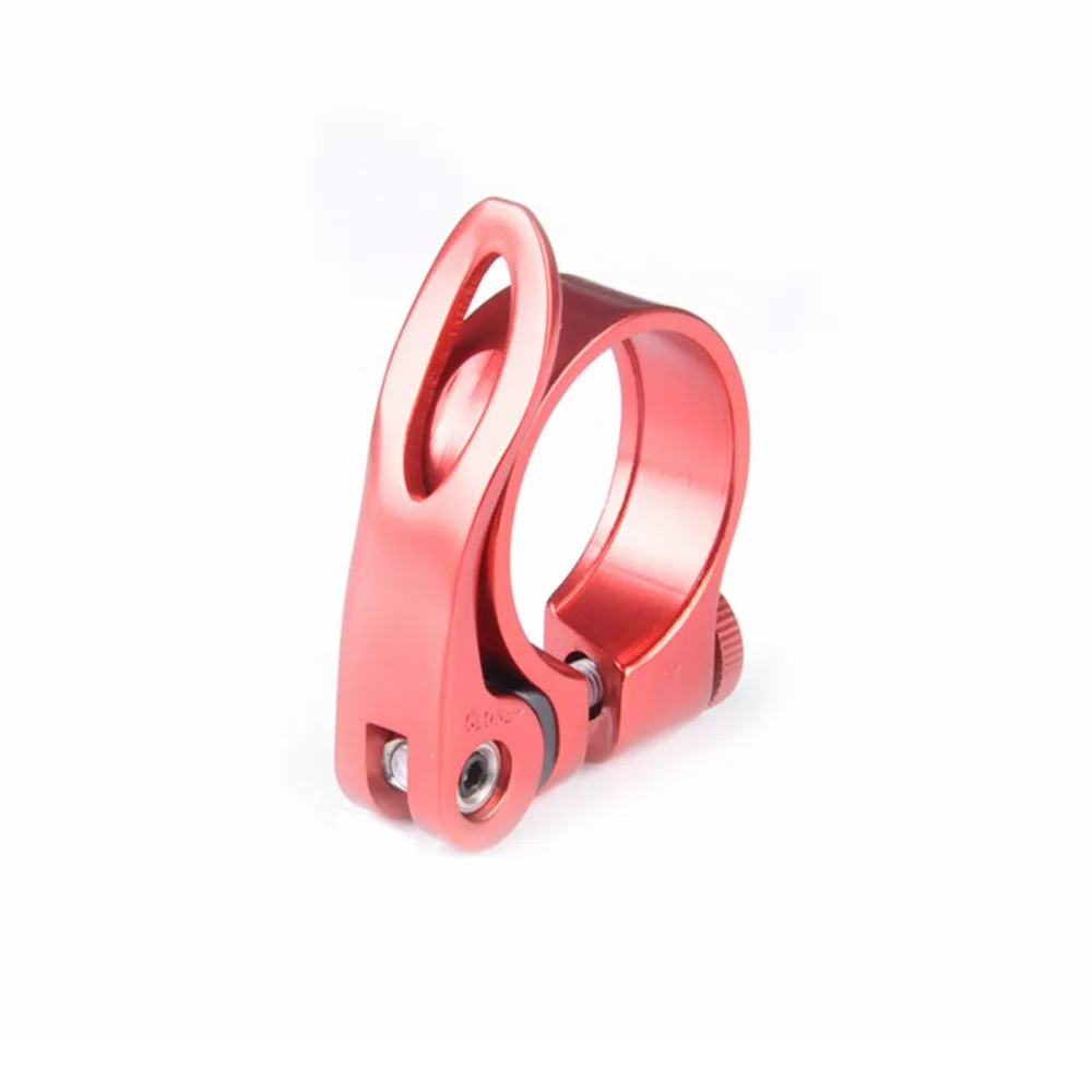 

Colorful 34.9mm Aluminum Quick Release Seatpost Seat Clamp Collar QR MTB Road Bike Parts