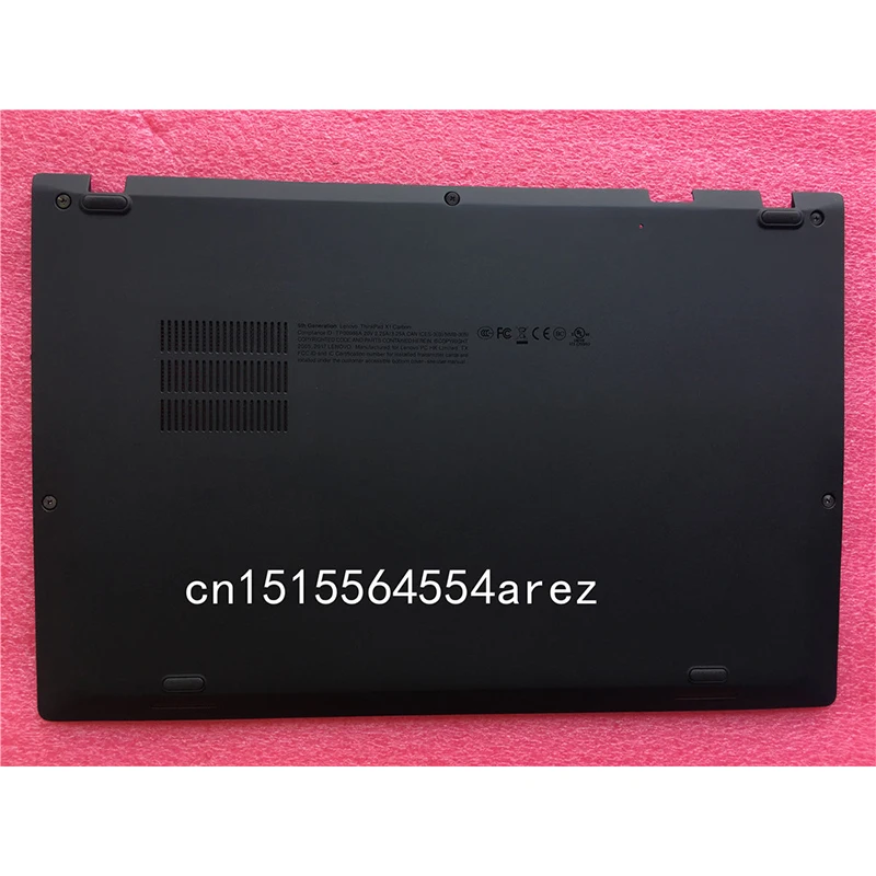 

New Original for Lenovo ThinkPad X1 Carbon 20HR 20HQ 20K4 20K3 Gen 5 2017 Base Cover Bottom Lower Case AM12S000400 01lv461