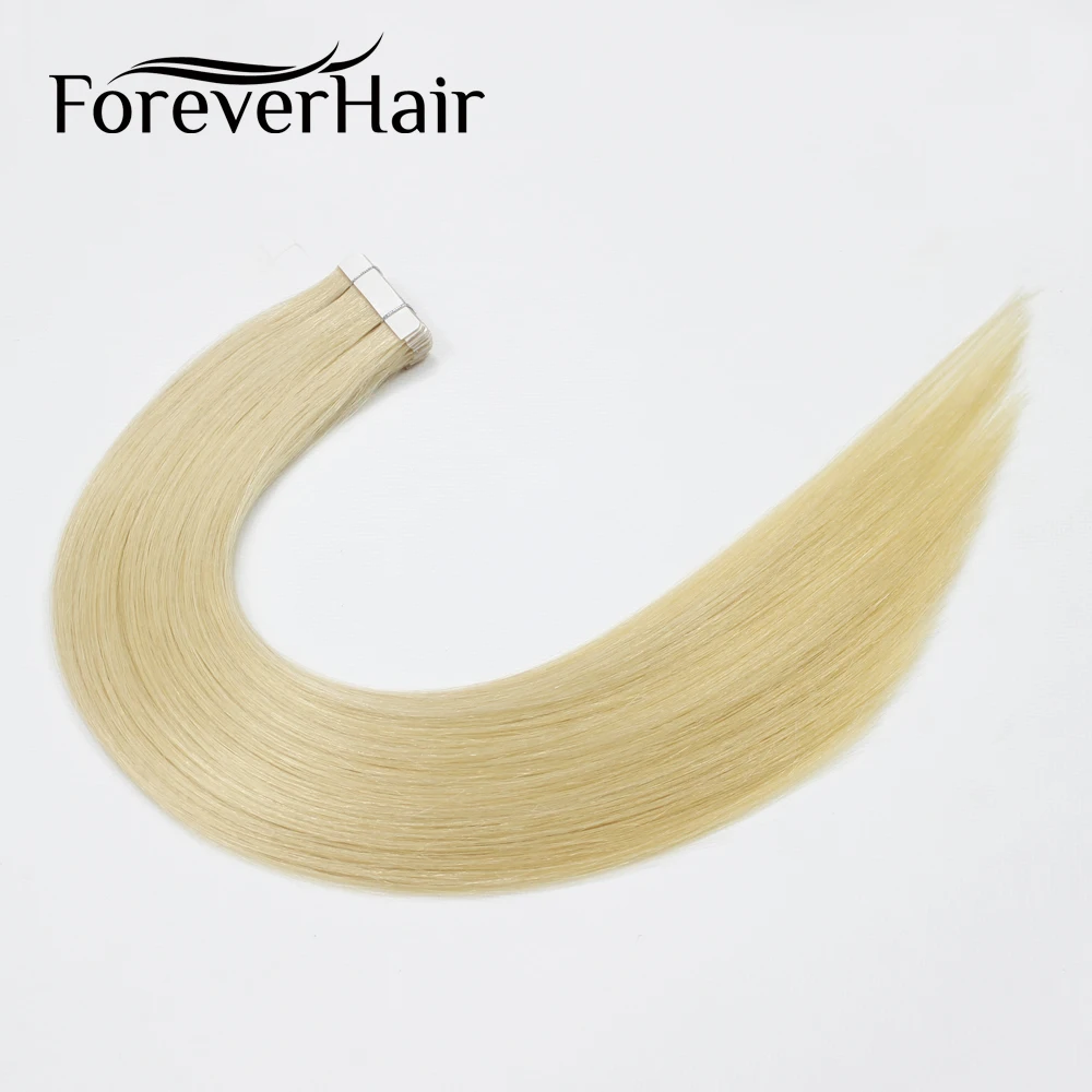 FOREVER волосы салон образец 2,0 г/шт. 1" Реми ленточное наращивание волос человеческие кожи уток профессиональный