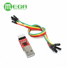 Cp2102 módulo usb para ttl 5pin conector módulo conversor de série