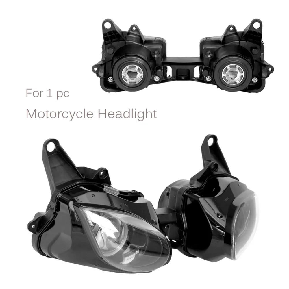

GZYF Front Headlight Headlamp Assembly for Kawasaki Ninja ZX6R 2007 2008 Head Light Lamp Replacement