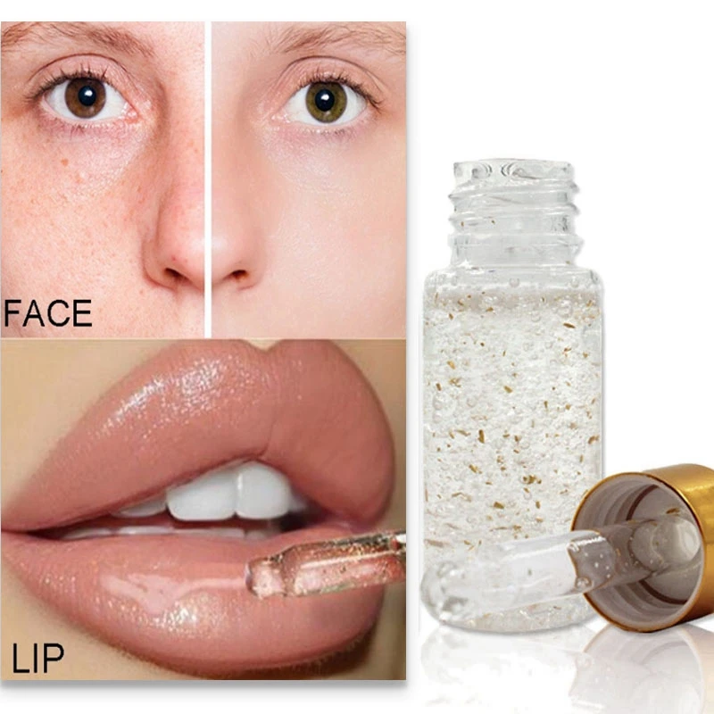 

Primer Makeup Base 24k Gold Essence Oil Control Hydrating Moisturizer Liquid Pores Fine Lines Face Lip Care Make Up