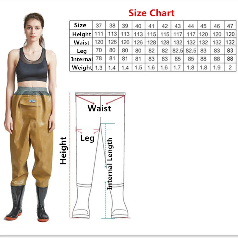 Спереди 18 см* 18 см карман для хранения рыбацкие сапоги Водонепроницаемая Толщина ПВХ трикотажная ткань поясная сетка дышащий костюм для брода по мелководью для рыбалки