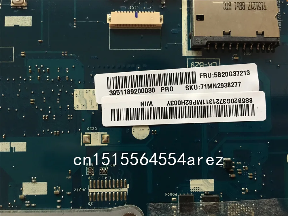  New Original Laptop Lenovo B50-45 Motherboard Mainboard W8P AMD A8-6410 5B20G37213 2G ZAWBB LA-B291