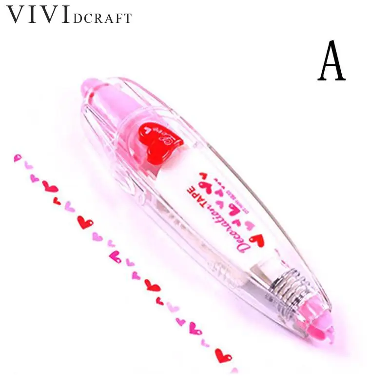 

15 Colors New Arrival Type Kawaii Animals Press Type Decorative Correction Tape Diary Students Stationery School Escolar Supply