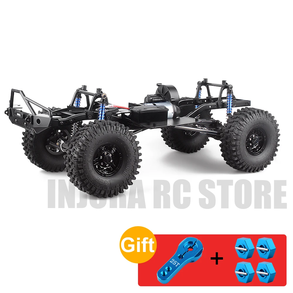 RC Crawler 12.3inch 313mm Wheelbase Frame Chassis for 1/10 RC Climbing Car SCX10 II 90046 90047