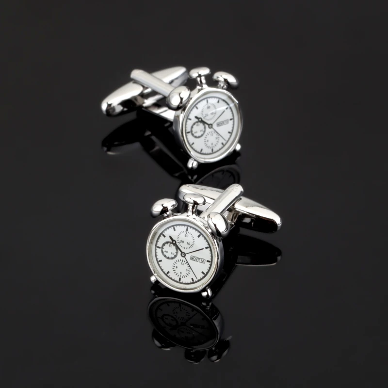 

XK321 High quality French men's business shirt Cufflinks clock Cufflinks accessories crazy promotions
