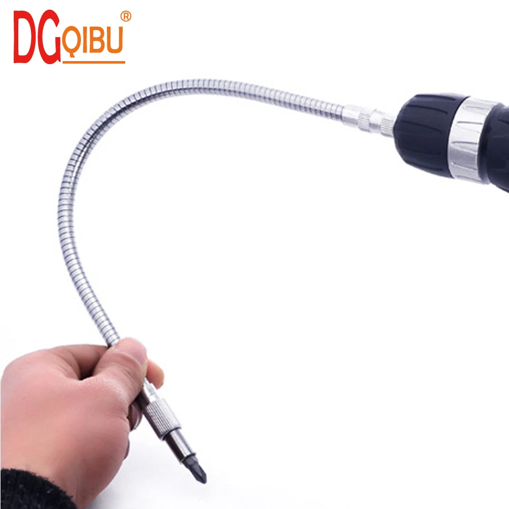 

2019 Promotion Matkap Metal 400mm Flexible Cardan Shaft Drill Electric Screwdriver Bit Universal Extension Connection Wand Hose