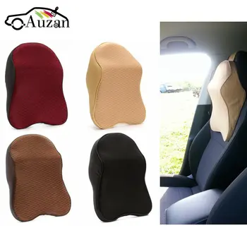 

Car Seat Headrest Pad Memory Foam Neck Pillow Head Neck Rest Support Cushion Travel For Renault/VW/FORD/AUDI/BWM/Mazda Universal