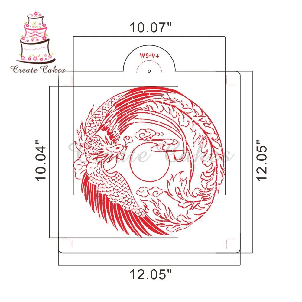 Трафарет для Diy скрапбукинга настенный трафарет пластиковый трафарет для Настенная Наклейка стена Кондитерские инструменты для украшения торта инструмент для украшения