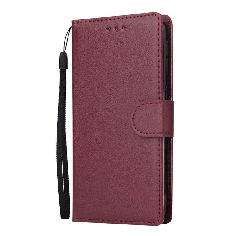 Huawei Y7 2019 Leather Case on for Coque Huawei Y 7 Y7 2019 Y7 Prime Pro 2019 Y72019 Cover Classic Style Flip Wallet Phone Cases silicone case for huawei phone Cases For Huawei