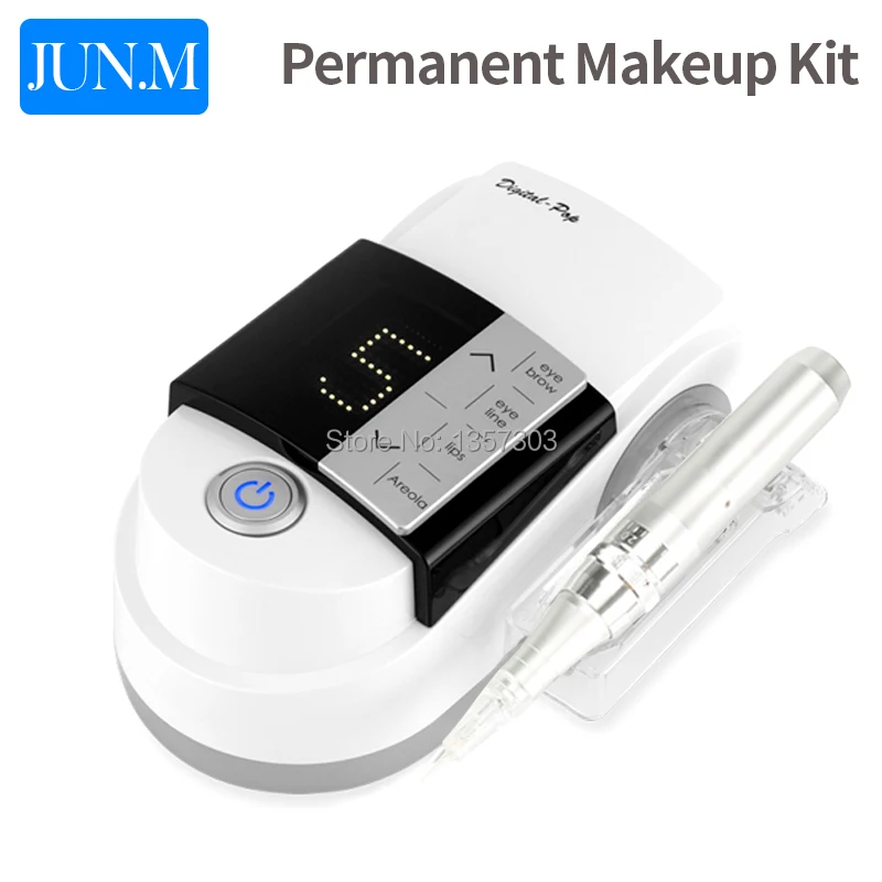 

2017 NEW Eyebrow Makeup Kits &Lips Rotary Motor Tattoo Machine Kit Permanent Makeup Machine pen Free Shipping