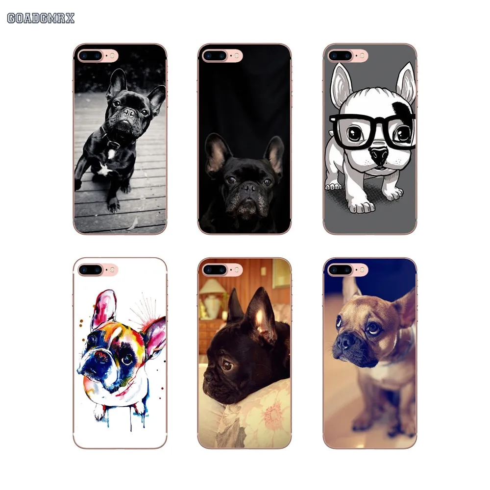 

French Bulldog Boston Terrier Puppy For Samsung Galaxy S10 Lite J1 J2 J3 J5 J7 2015 2016 J4 J6 Plus J8 2018 Europe Soft Bag Case
