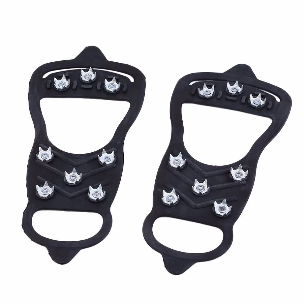 

Outdoor Equipment Practical 8 Teeth Crampons Winter Snow Skiing Climbing Wear Resistant Silicone Shoes Cover
