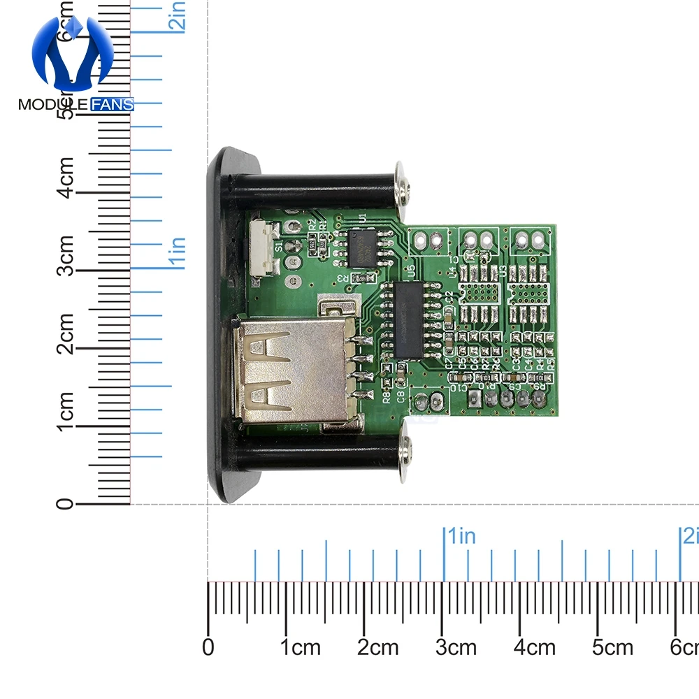 5 в 7-12 в мини mp3-плеер модуль с USB TF MP3 WAV без потерь декодирование Diy Kit Электронная печатная плата модуль