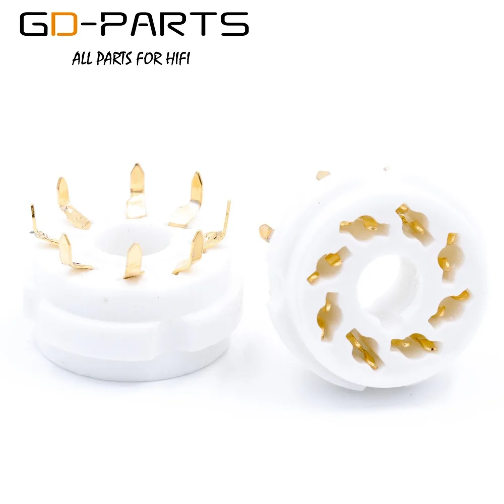 GD-PARTS 1 шт. 8pin Восьмиканальный ламповая панель база для EL34 KT88 KT66 6550 KT120 274B 5AR4 6SN7 6V6 6L6 6CA7 588 1 предмет B крепление