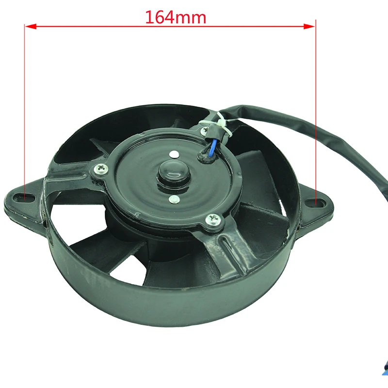 Масляный охладитель электрический вентилятор для охлаждения радиатора для 200 250 куб. См китайский ATV Quad Go Kart Багги Байк мотоцикл FS-001