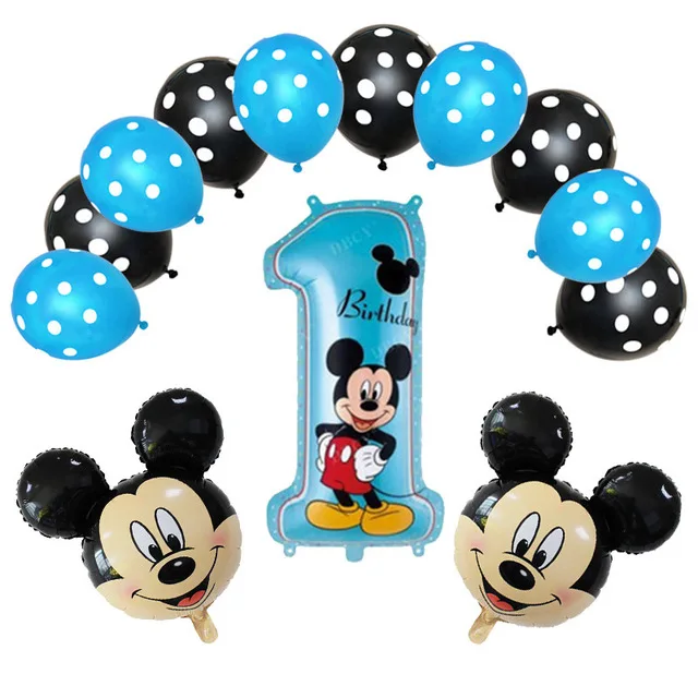 13pcs Blue Boy Birthday Balloons Mickey Mouse Star Party Decorations Number 1 Year Baby Shower Helium Dot Latex Balloon Kids Toy Buy At The Price Of 3 74 In Aliexpress Com Imall Com 13pcs Blue Boy Birthday Balloons Mickey Mouse Star Party Decorations Number 1 Year Baby Shower Helium Dot Latex Balloon Kids Toy Buy At The Price Of 3 74 In Aliexpress Com Imall Com