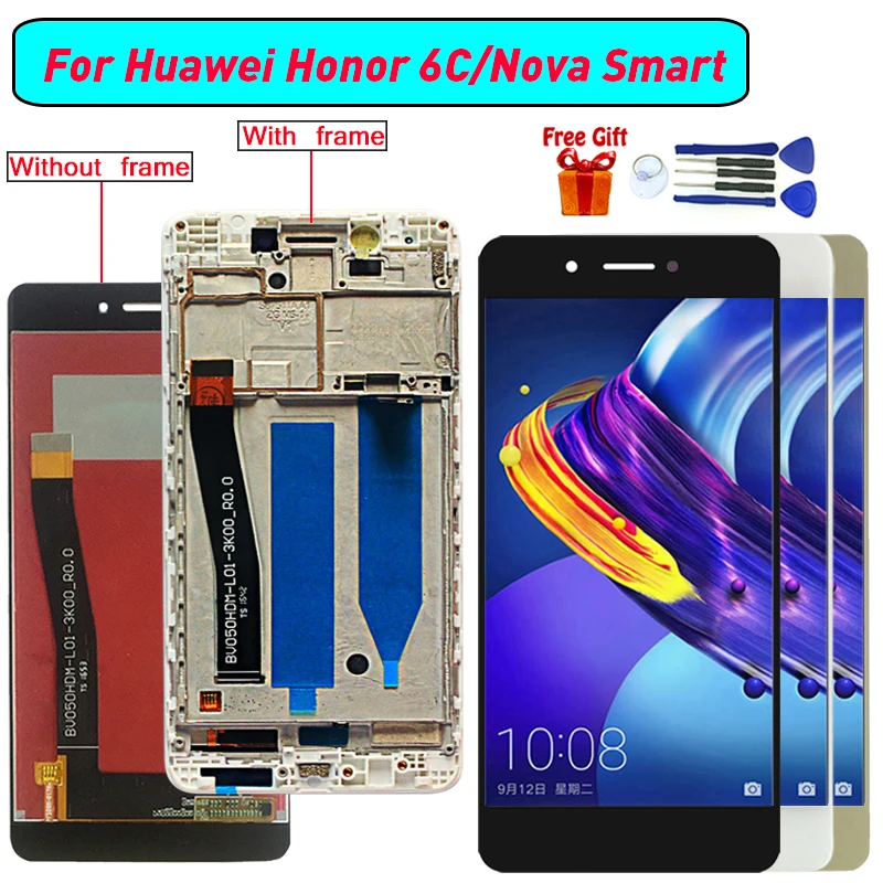 

For Huawei Honor 6C Display LCD Screen Assembly replacement For Huawei Honor 6C Nova Smart DIG-L01/L21/L21HN lcd display screen