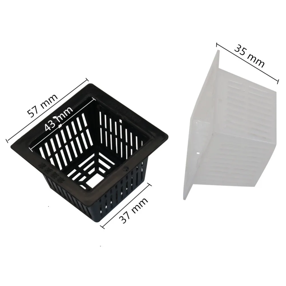 Soilless Nursery Pots Mesh Pot Hydroponic System Supplies Bottom 37x37mm Net Cup Seedling Grow system nursery pots 10 Pcs Soilless Nursery Pots Mesh Pot Hydroponic System Supplies Bottom 37x37mm Net Cup Seedling Grow system nursery pots 10 Pcs