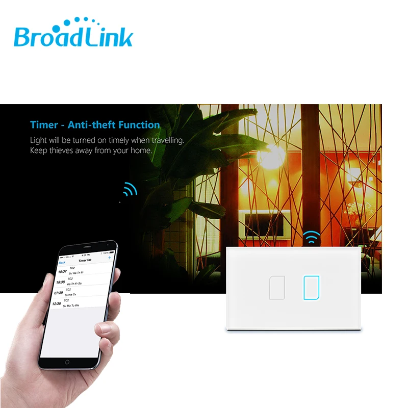 Broadlink RM Mini 3 RM Pro Умный дом wifi+ IR+ RF беспроводной пульт дистанционного управления Лер iOS Android приложение управление TC кондиционер настенный переключатель