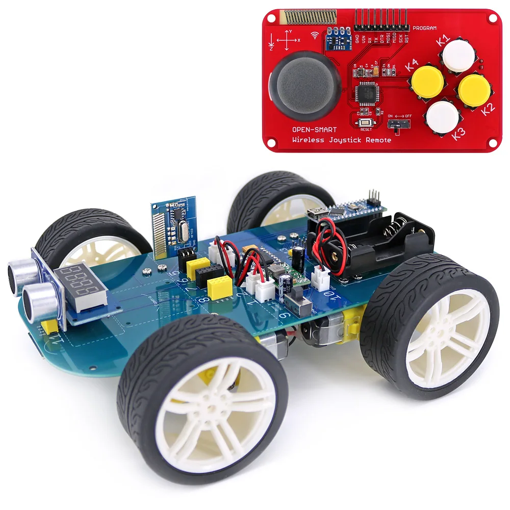 Беспроводной пульт дистанционного управления 4WD RF LORA 433 МГц для Arduino UNO R3 /