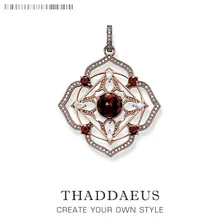 Подвеска корень чакра, новинка, винтажная модная 925 пробы серебряная бижутерия Thomas Bijoux, аксессуары, подарок для Ts женщин и девушек