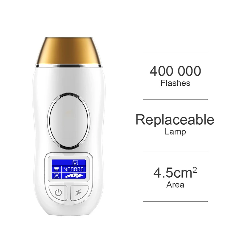 

400000+ Flashes Hair Removal Laser Hair Removal Permanent Thermal Hair Removal Bikini Trimmer Electric Hair Removal Instrument