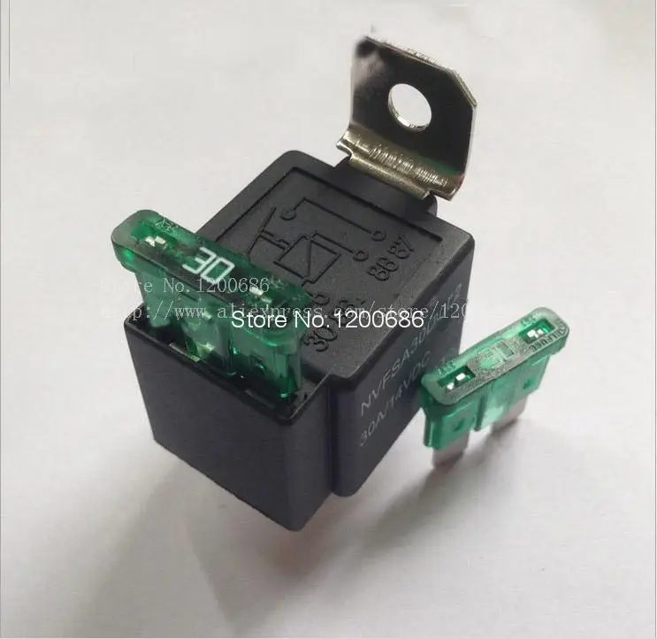 Автомобильные реле 12 в 30 А с страховочным реле|automotive relay|relay automotivewith relay |