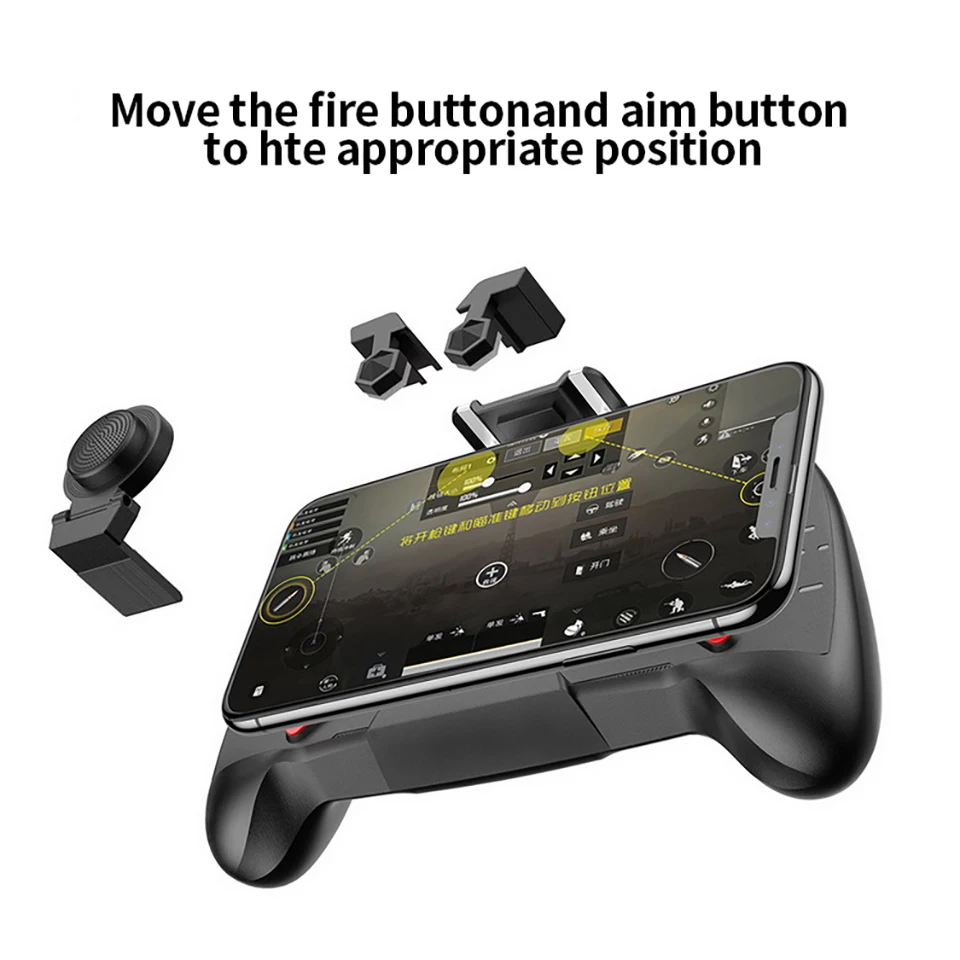 

PUBG Mobile Game Controller Gamepad Trigger Aim Button L1R1 Shooter Joystick For IPhone/Android /Game Pad Accesorios