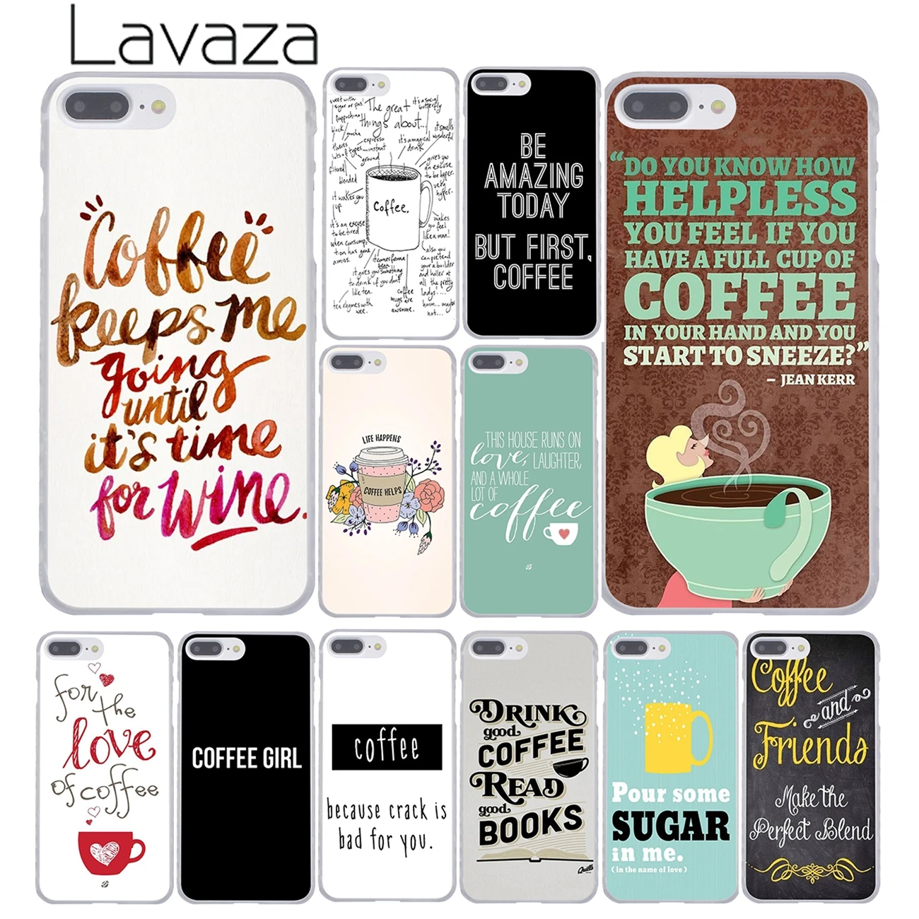 

Lavaza Coffee Wine Brown Magenta Ombr 8Plus Hard Phone Cover Case for iPhone XR X 11 Pro XS Max 8 7 6 6S 5 5S SE 4S 4 10