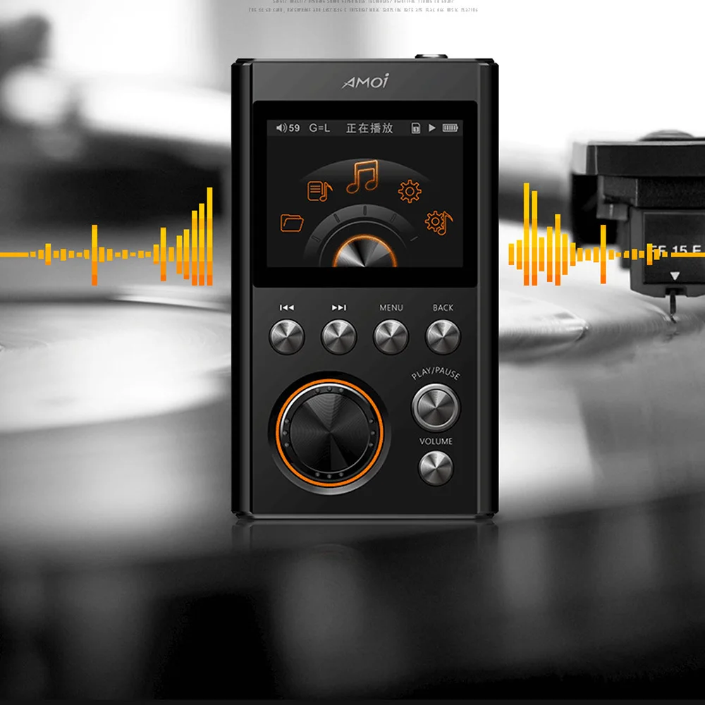 Мини mp3 плеер DSD64 8 Гб 16 24 бит/192 кГц HiFi MP3 музыкальный из цинкового сплава без потерь
