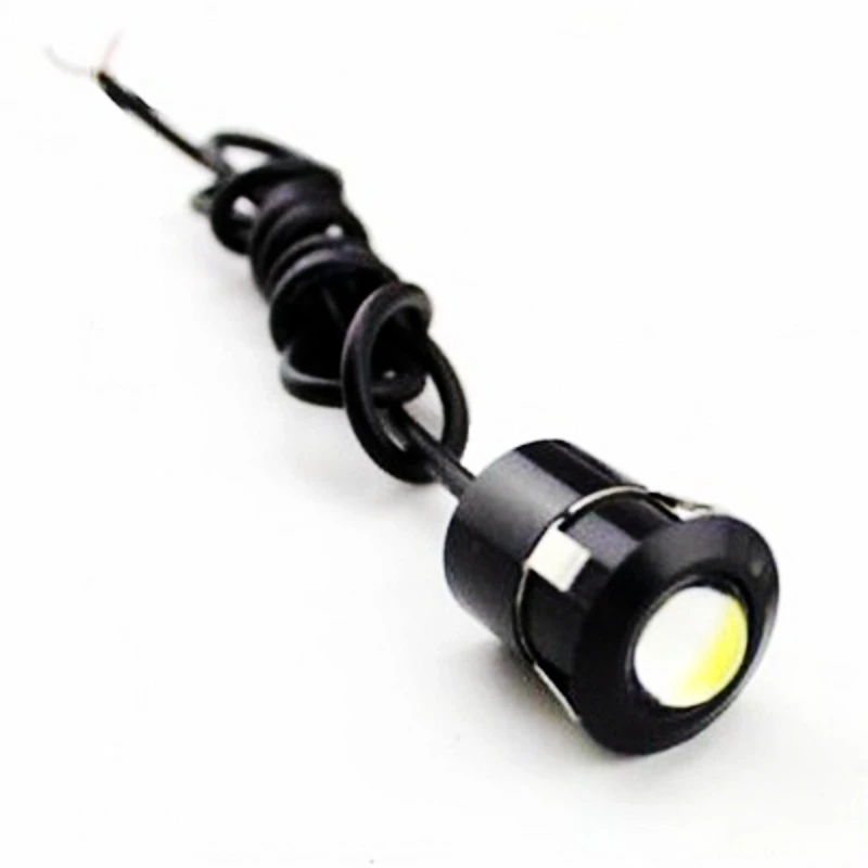 

1pc Reversing Radar Design Waterproof Eagle Eyes lamp Led Locker Angel Eye DRL Lamp Car Parking Light 3W Fog Lights Car LED