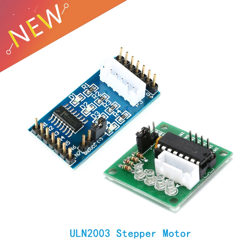 

ULN2003 DC 5V 12V Stepper Motor Driver Module board 4-phase 5 line 28BYJ-48 28BYJ ULN2003A ULN2003APG For Arduino AVR SMD