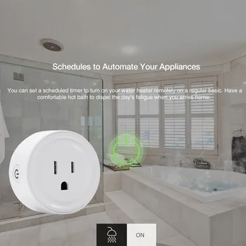 

US Plug Smart WiFi Power Socket Switch For Amazon Alexa/Google Home App Control US Plug O.15