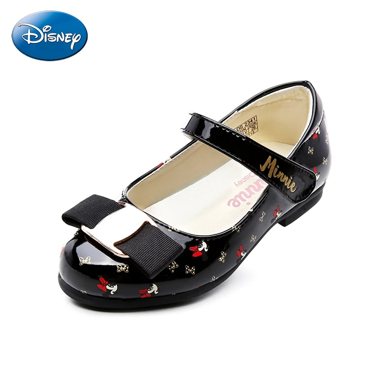 

Disney Minnie Shoes 2018 Spring And Summer New Girls Single Shoes Princess Shoes Girls Children Shoes DS2341