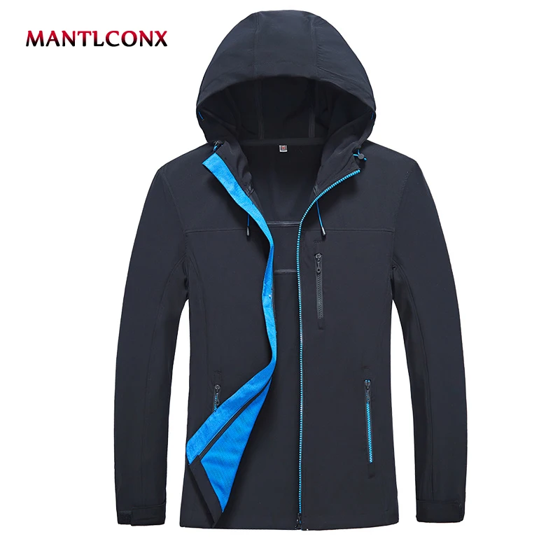 

MANTLCONX 2019 Summer Quick Dry Skin Jackets Men Waterproof Jackets Outdoor Sports Clothing Breathable Outdoor Jacket Men Coat