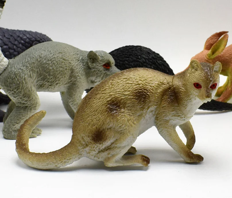 6 шт./лот новинка милая фигурка редкая модель дикого животного Platypus Arctic Fox Pangolin
