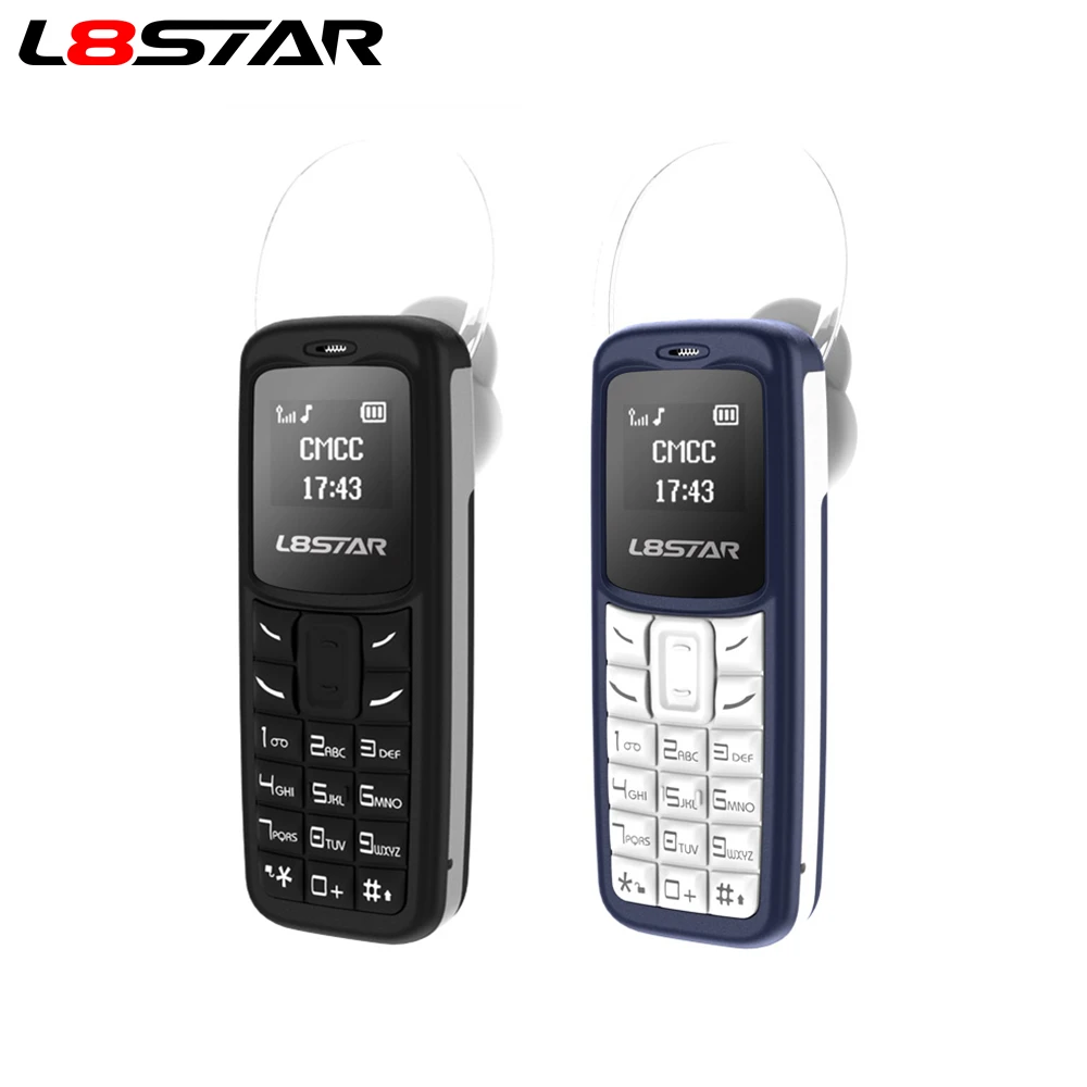 Günstige L8STAR BM30 Mini Telefon SIM + TF Karte Entsperrt Handy GSM 2G 3G 4G Wireless kopfhörer Bluetooth Dialer Headset Mobile mit Mp3