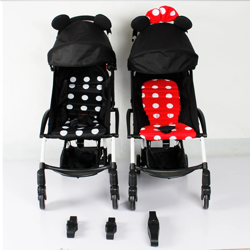 3 шт. муфта втулка в коляски для babyzen yoyo детское yoya соединитель коляски адаптер сделать YOYO в коляска для близнецов
