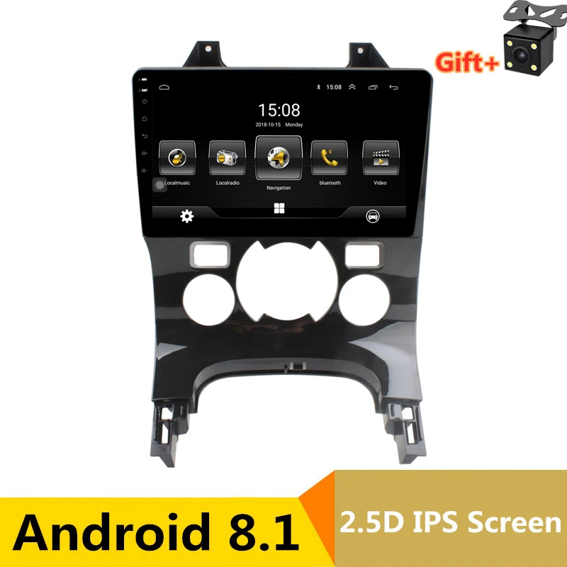 

9" 2.5D IPS Android 8.1 Car DVD Multimedia Player GPS for Peugeot 3008 2009-2012 2013-2016 audio radio stereo navigation