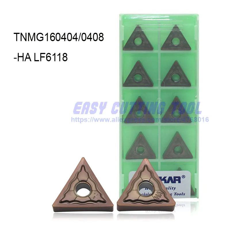 10PCS NEW DESKAR TNMG160408-HQ LF9011 CNC Carbide Inserts FOR Steel parts