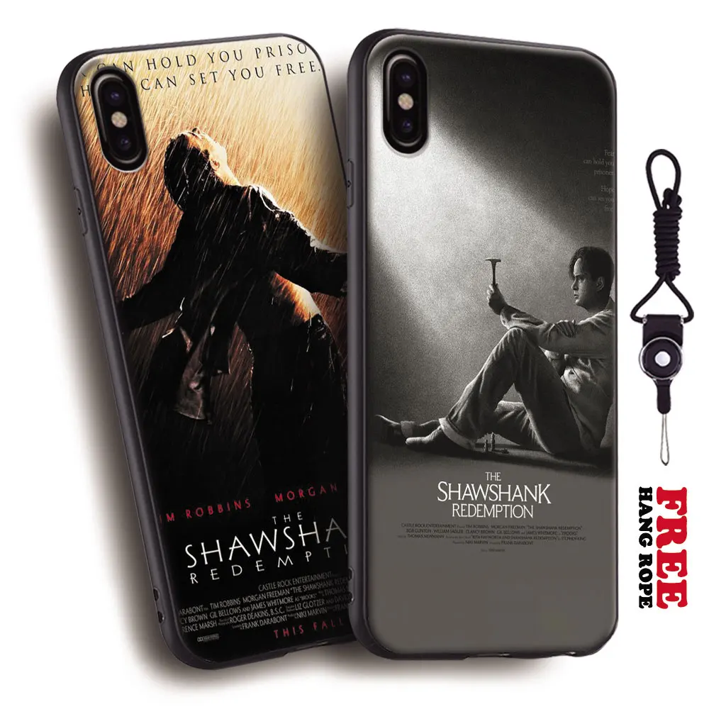 

The Shawshank Redemption Movie Poster Tpu Soft Silicone Phone Case Cover Shell For Apple iPhone 10 X 5 5s SE 6 6s 7 8 Plus