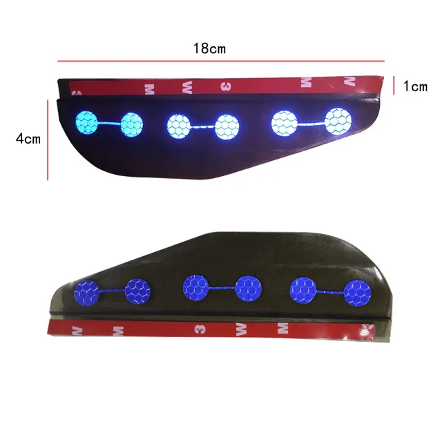 Car Rear View Mirror Rain Eyebrow Waterproof Reflective Protector Cover