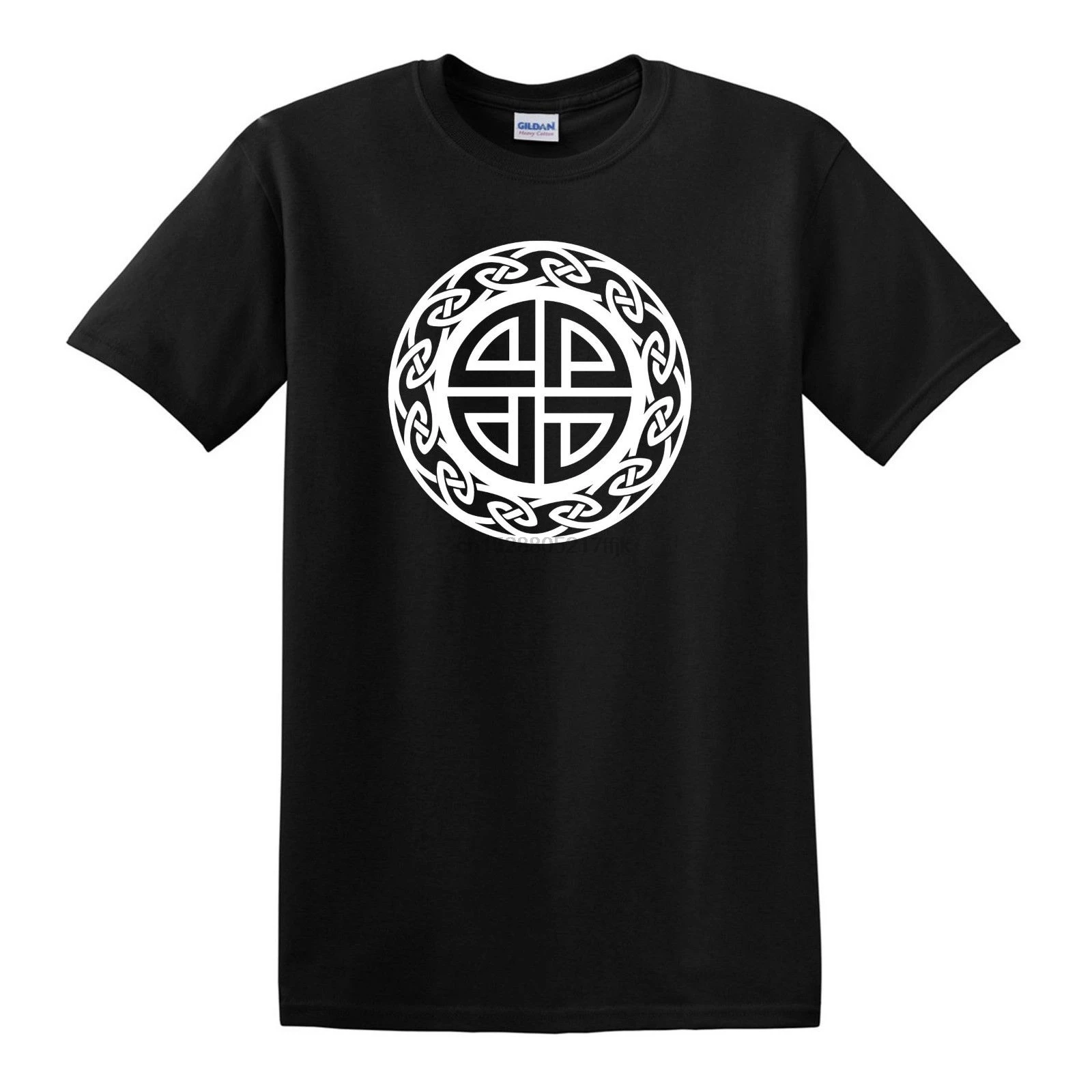 Футболка с узлом Thor Shield-S to 6XL-Norse Odin Viking Ragnarok Valhalla крутая Повседневная футболка для