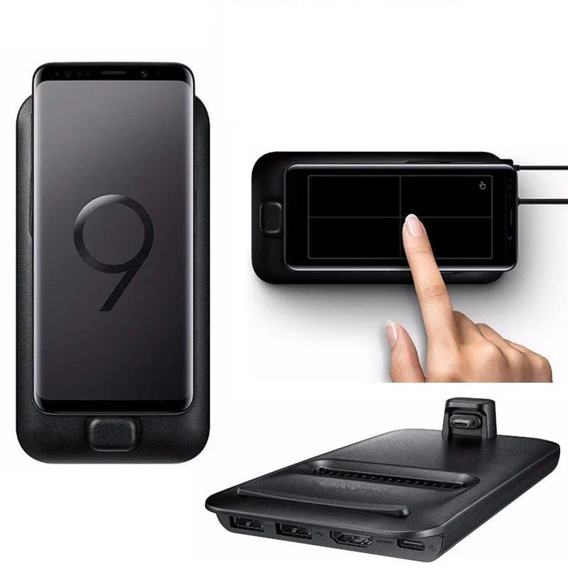Для samsung Dex Pad Настольный опыт для samsung Galaxy S9+ S9 S8+ Note 8 9 Быстрая зарядка HDMI USB-C Dex станция настенное зарядное устройство - Тип штекера: Dex Pad