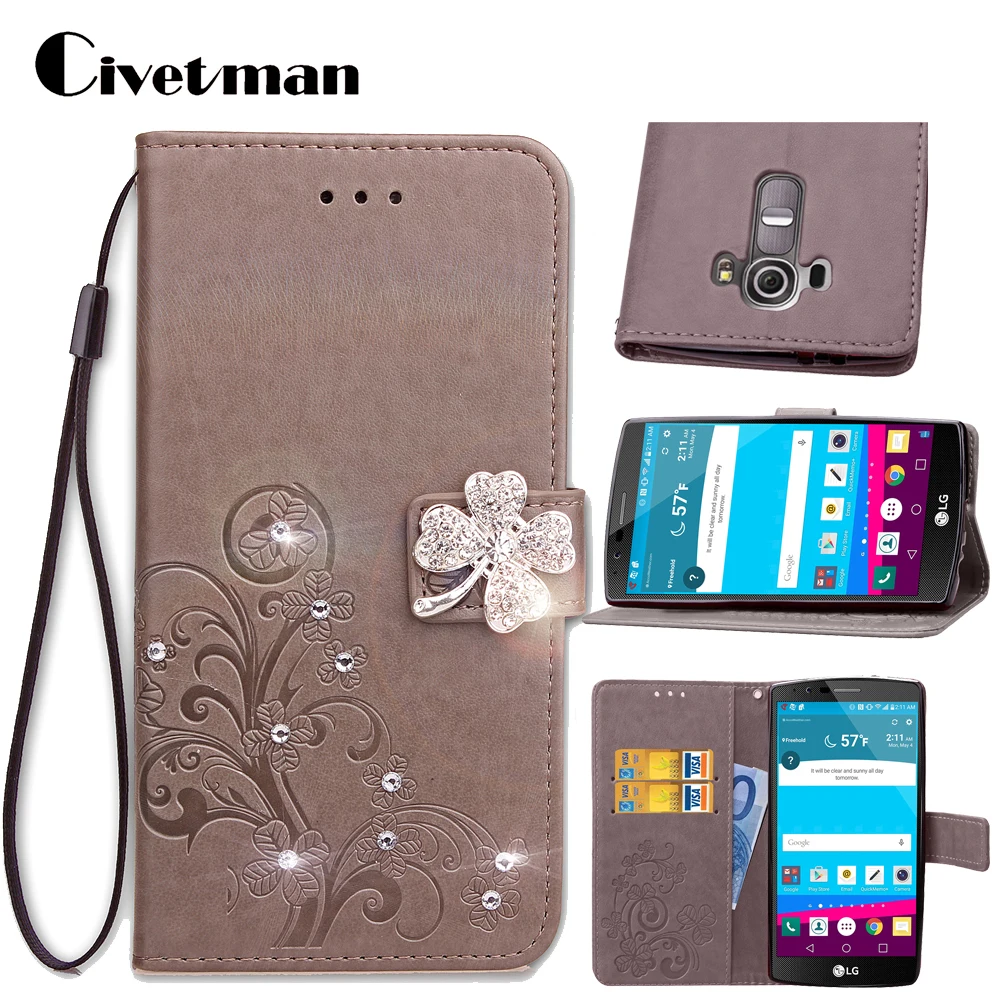Чехол для телефона LG G4 G 4 H815 H818 H812 LS991 5 &quotфлип-кейс из искусственной кожи ТПУ чехол